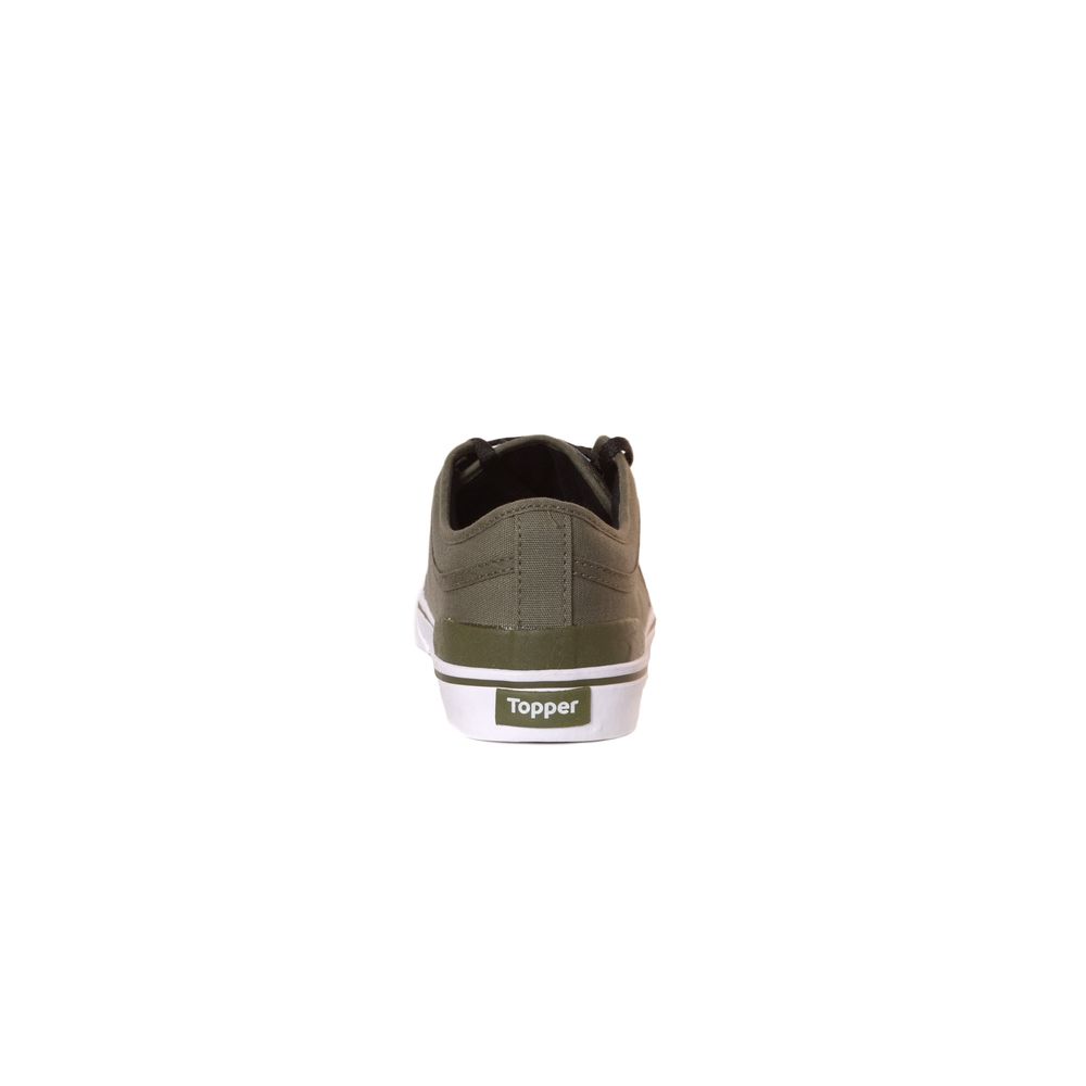 Zapatilla Topper T 700 Kids Verde Militar/fucsia