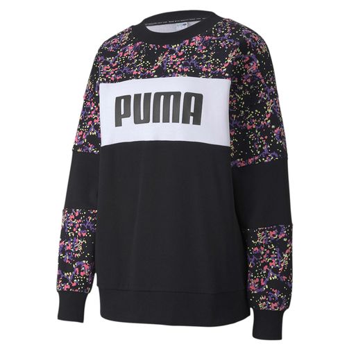 Buzo Con Capucha Puma Classics Logo Mujer Negro | Solo Urbano