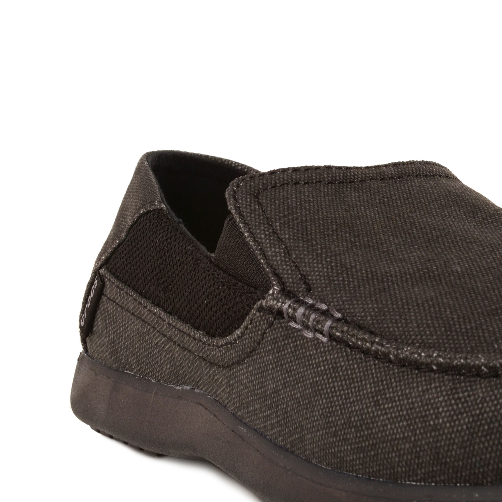 crocs santa cruz 2 luxe leather black