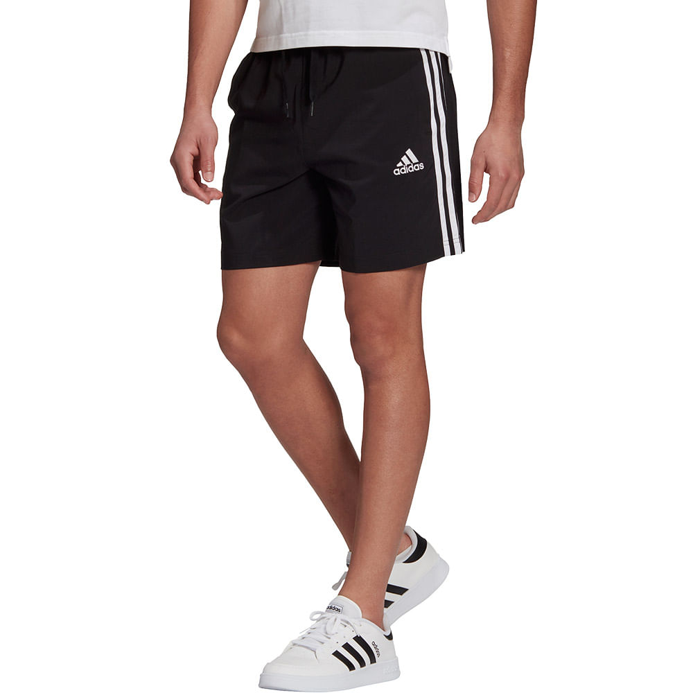 SHORT ADIDAS ESSENTIALS CHELSEA 3 TIRAS AEROREADY - redsport