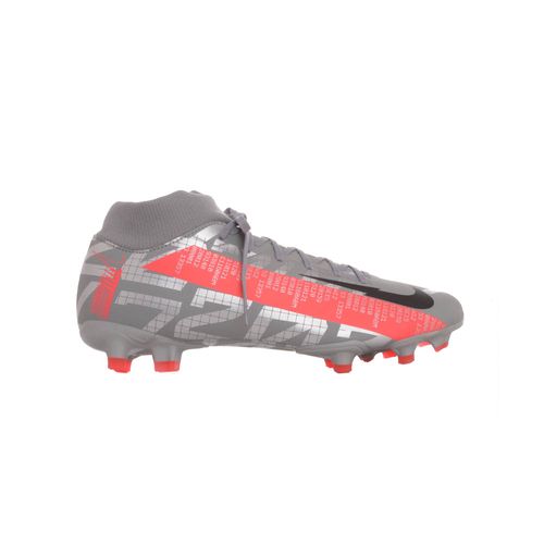 botines nike plateados