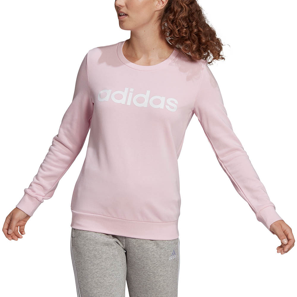 BUZO ADIDAS ESSENTIALS LOGO MUJER - redsport