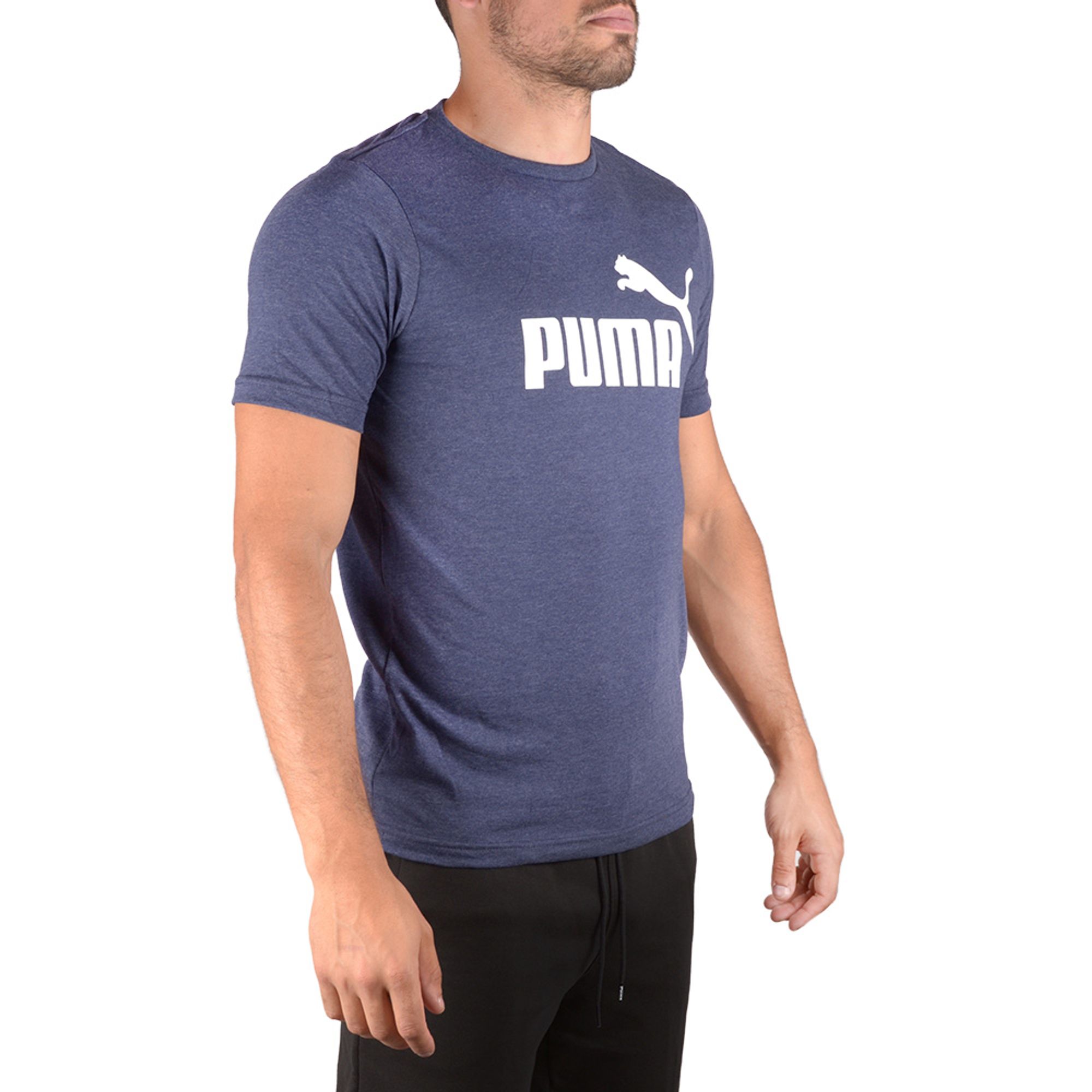 REMERA PUMA ESSENTIALS HEATHER - redsport