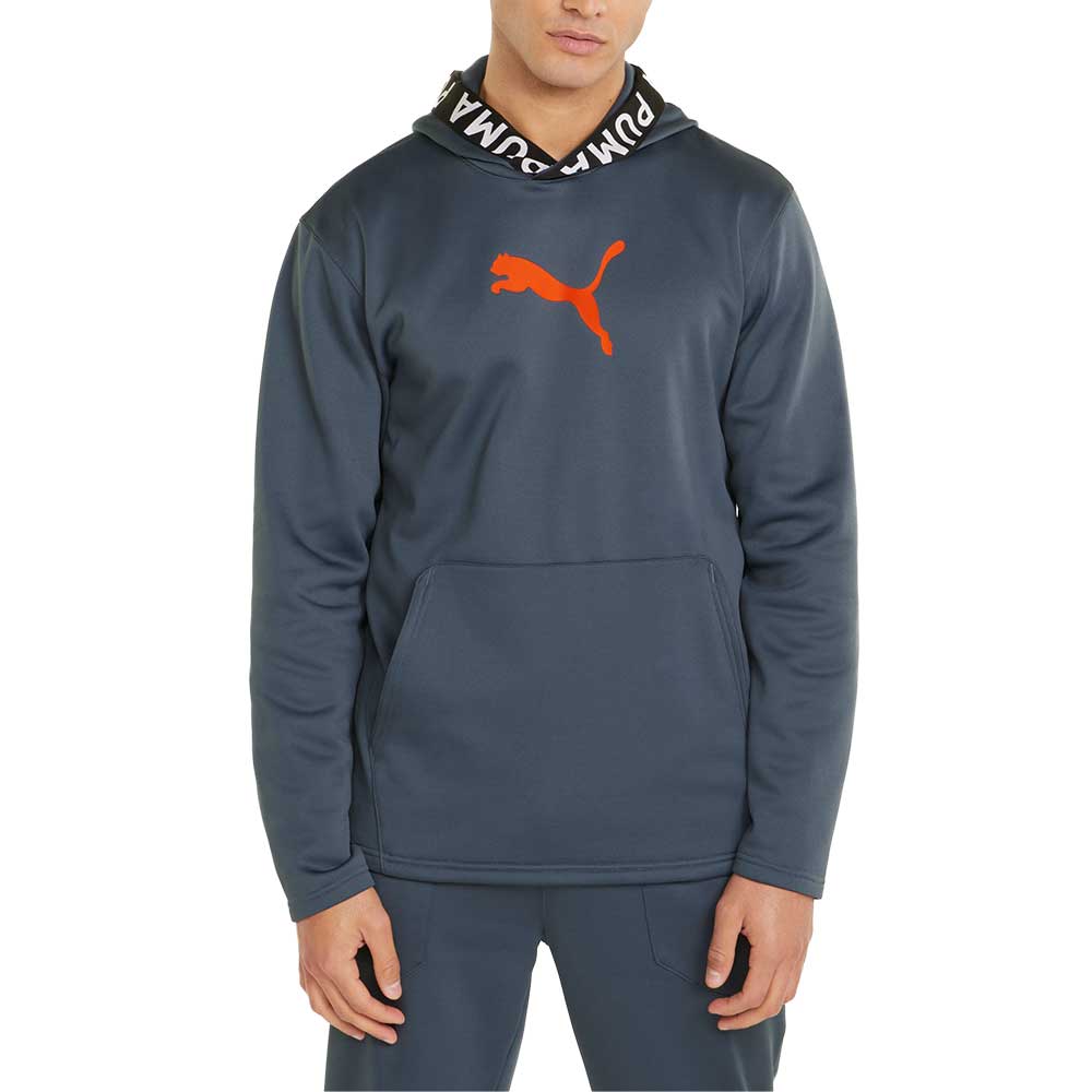 BUZO PUMA TRAIN PWR FLEECE HOODIE - redsport