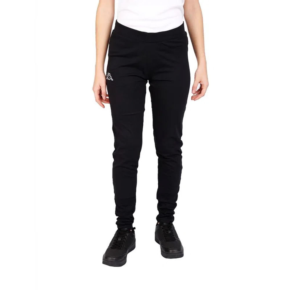 Kappa Leggings Donna Logo ZAPRI Skin - Vita Alta, Cotone E Viscosa