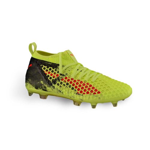 botines puma amarillos