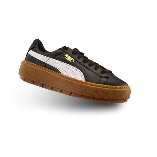 zapatillas puma marron