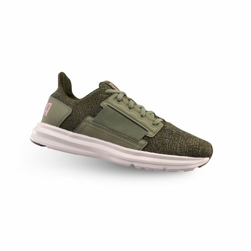 zapatillas puma mujer verdes